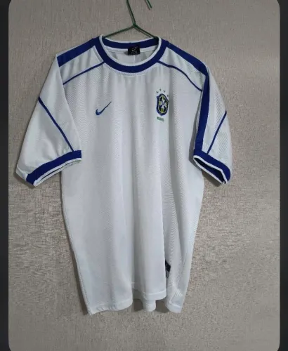 Camisa Seleção relíquia 1998 Branca