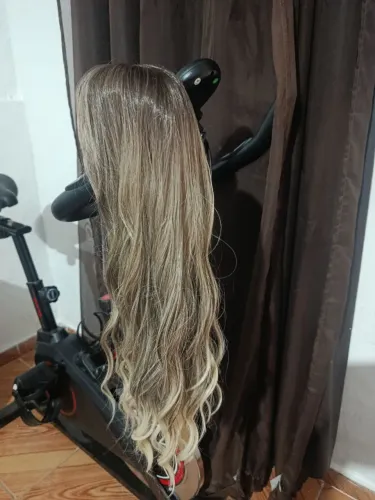 Peruca (Lace) efeito Ombre ou luzes.