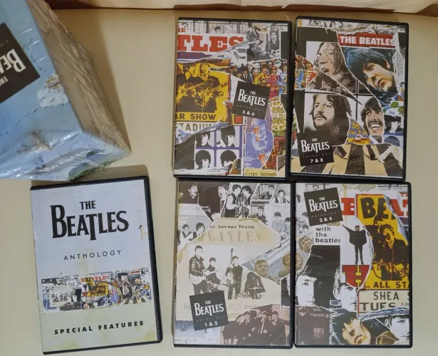***NÃO ACEITO OFERTAS*** Box DVD The Beatles Anthology ORIGINAL!