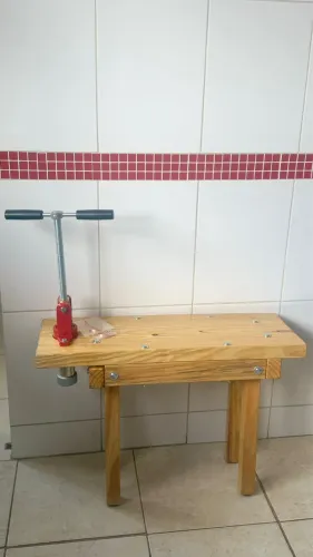 Máquina de macarrão antiga mais chapinhas