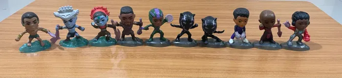Coleção completa Pantera Negra Wakanda mc donalds