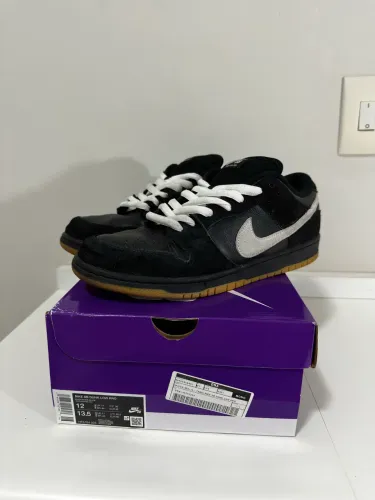 Tênis Nike SB Dunk Low Pro (Black Gum) 44