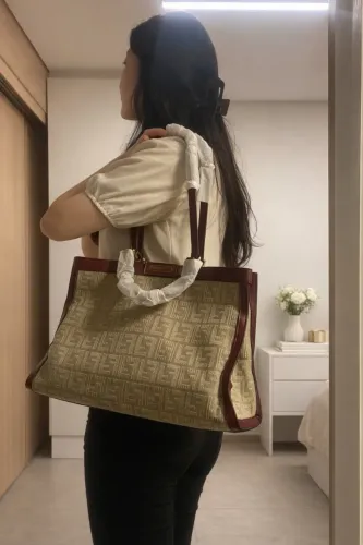 bolsa grande italiana fendi peekaboo x-tote vinho alças de couro legítimo nova