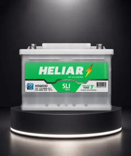 Bateria heliar HE60DD 24 meses de garantia primeira linha do mercado entrega grátis ?