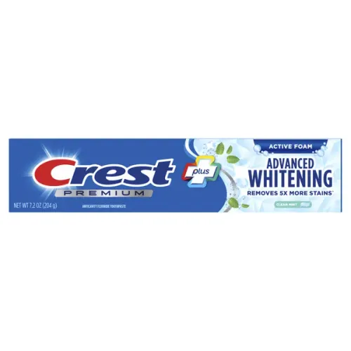 Creme dental pasta de dente Crest premium advanced whitening - importado do EUA