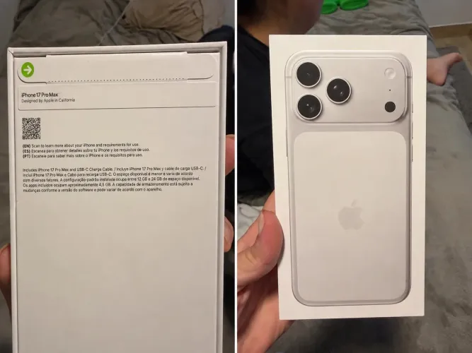 iPhone 17 pro max 512 NOVO