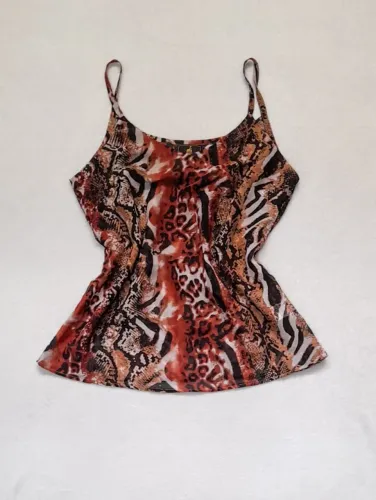 Blusa estampa animal Pais e Filhos - Tamanho P - [Bazar Social]