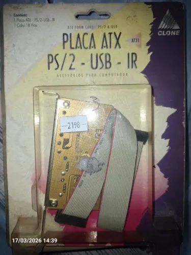 Rabicho placa atx USB ps/2 para pcs at antigo