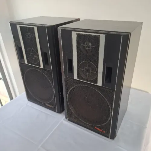Par de Caixa Acústicas Gradiente Turbo 75