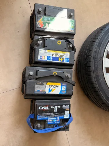 Baterias de carro semi novas