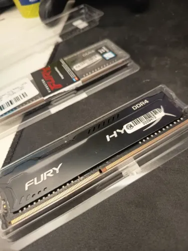 2 Memoria Ram HyperX Fury DDR4 8gb (16gb)