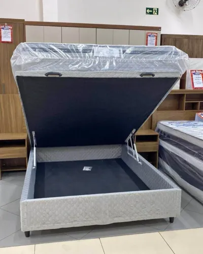 BASE BAU+COLCHÃO D33 FRETE GRÁTIS A PRONTA ENTREGA PAGUE NA ENTREGA