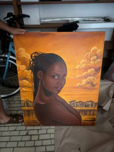 Quadro de Mulher negra 