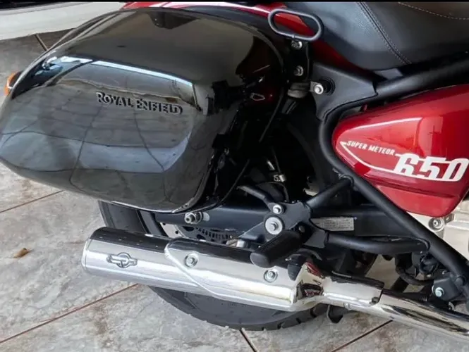 Ponteira Royal Enfield Super Meteor 650 Cromada Customer