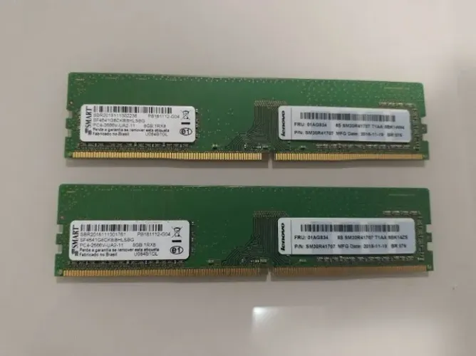 DDR4 16GB 2666Mhz (2X8GB) SMART para desktop Dual Channel