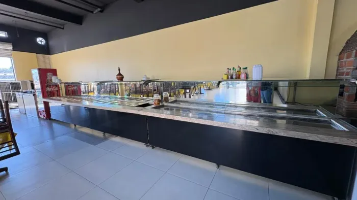 Buffet quente e frio