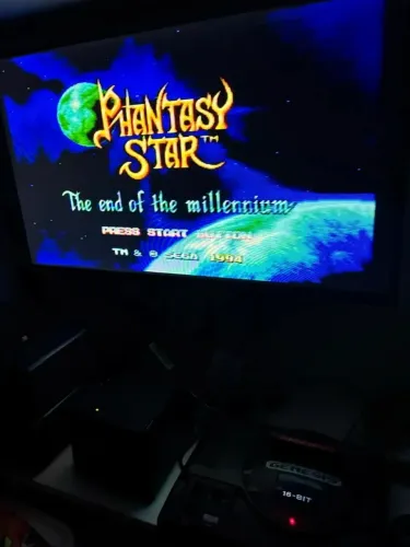 Phantasy Star IV - Sega Genesis - Original - Completo - salvando
