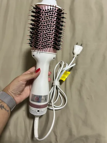 Escova Secadora, Branco/Rose Gold, Bivolt
