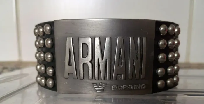 Bracelete Empório Armani masculino Importado 