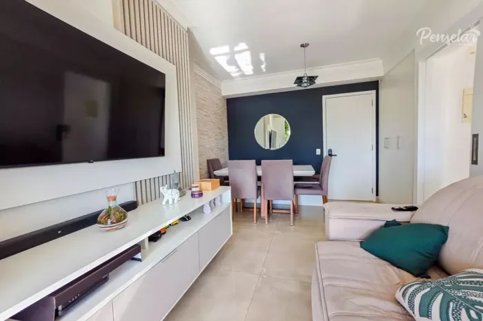 Apartamento com Varanda Gourmet no Bairro Jardim  Santo André
