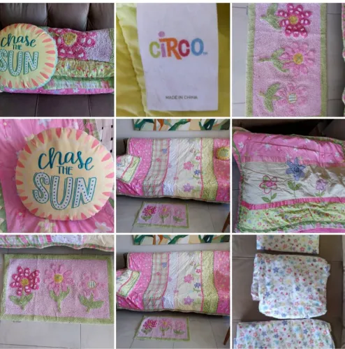 Jogo de Cama Infantil CIRCO - 07 peças - Importados dos EUA