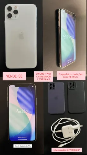 Vendo ! iPhone 11 Pro (perfeita condições)