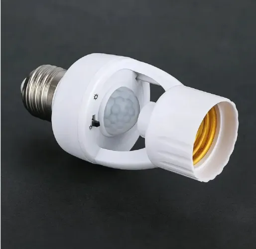 SOQUETE COM SENSOR DE PRESENÇA E27 BIVOLT