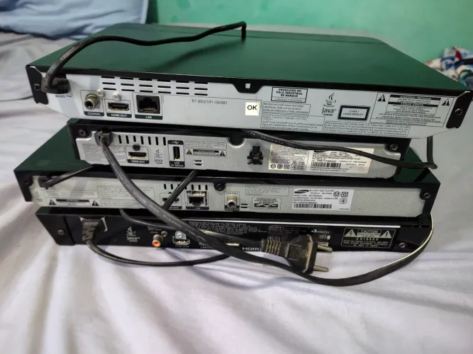 Lote 4 Blu Ray peças sucata