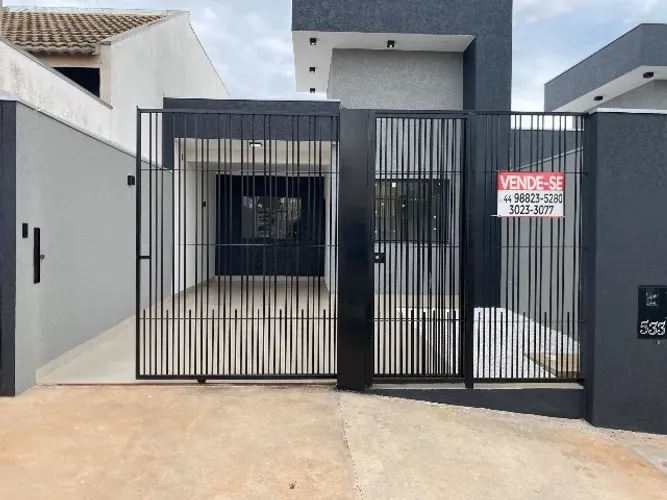 Vendo casas no jardim Paris 6 de 80 mt construção 162 de terreno quintal grande nos fundos