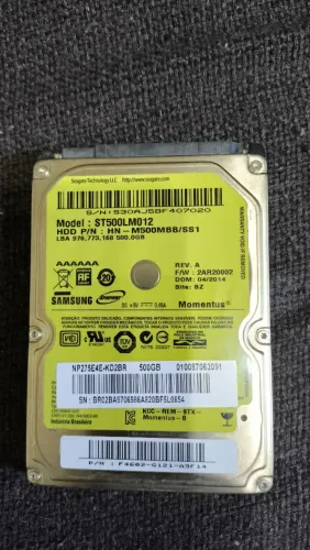 HD seagate 500 gb