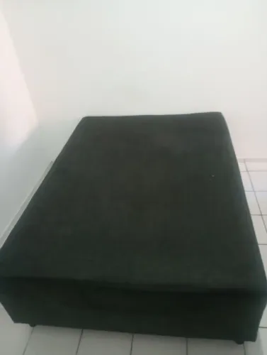 Vendo cama casal semi nova(reformanda a pouco)