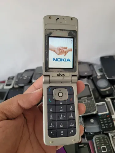 Nokia 6255 Celular Antigo Relíquia - Funcionando - Item de Colecionador