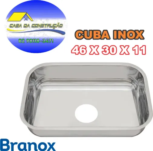 CUBA INOX BRANOX 46 X 30 X 11