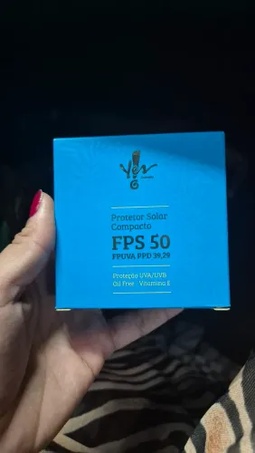 Pó compacto yes cosmetics