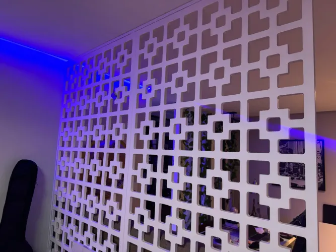 Divisórias de decoração de ambientes