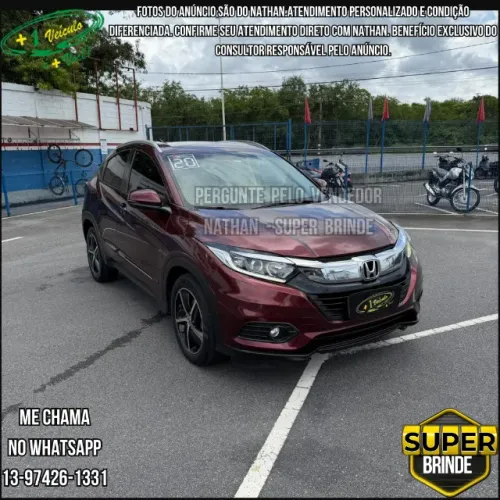 HRV EX 1.8 AUT FLEX 2020 - 55 MIL KM - SUV COMPLETO + BAIXO KM + CONFORTO E CONFIABILIDAD