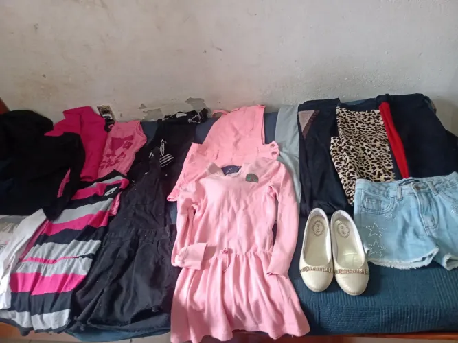 Lote roupas de menina Tam 8