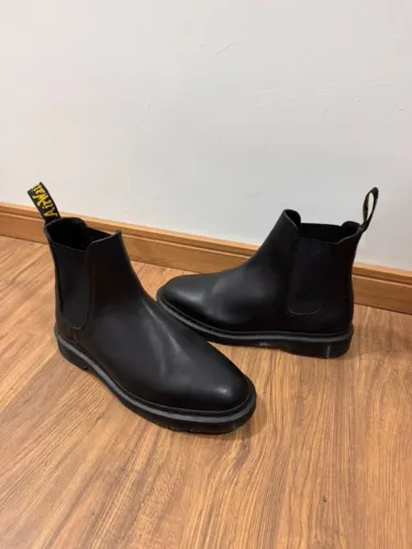 Botas Dr Martens Chelsea Graeme Couro legítimo