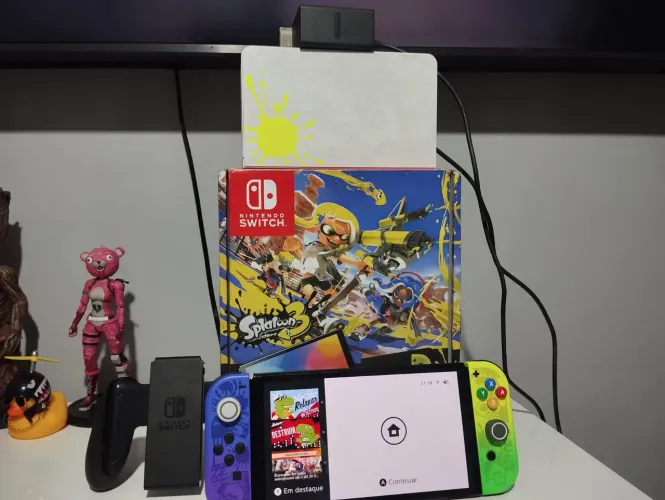 Nintendo switch OLED versão splatoon3