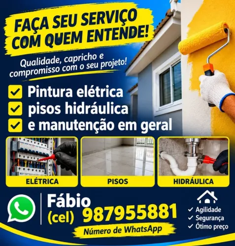 Faça seu serviço com quem entende!