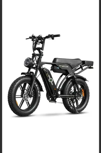 Bicicleta elétrica com duas baterias