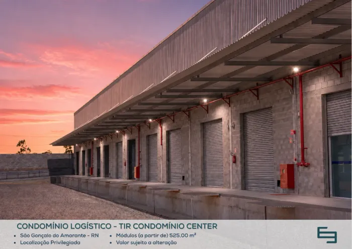 Galpão para alugar em São Gonçalo do Amarante/RN com 1.575,00 m² em condomínio logístico