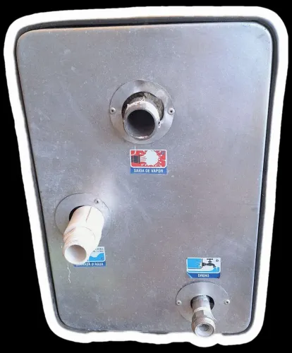 Sauna elétrica vapor 15kw fiber