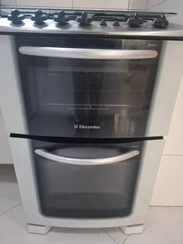 Fogão 4 bocas com forno duplo