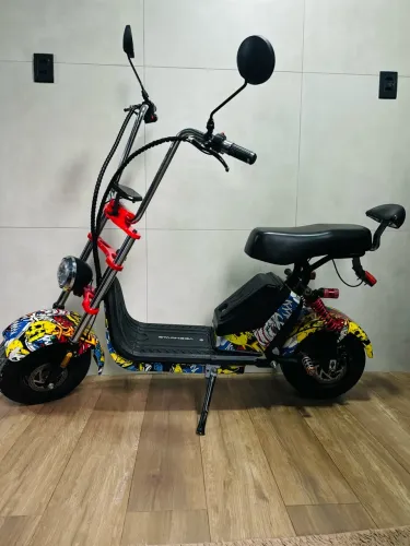 Scooter Elétrica Starmega 1000W - Pronta para Uso (Não precisa de CNH)