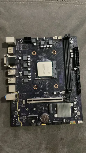 Ryzen 5 5500 + placa mãe a520m