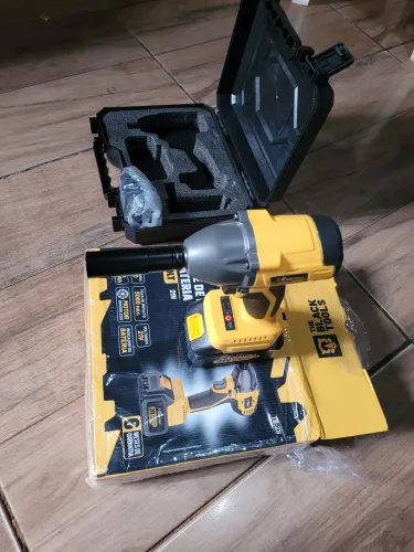 chave de impacto the black tools nova na caixa