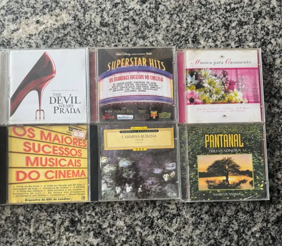 Combo CDS Trilhas e filmes 