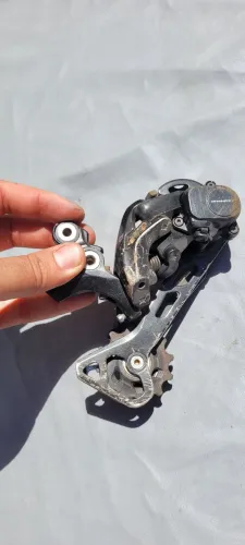 Cambio Shimano Deore XT 11v shadow roldanas rolamentadas