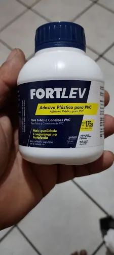cola PVC para canos e conexões fortlev caixa com 12 produto novo caixa fechada